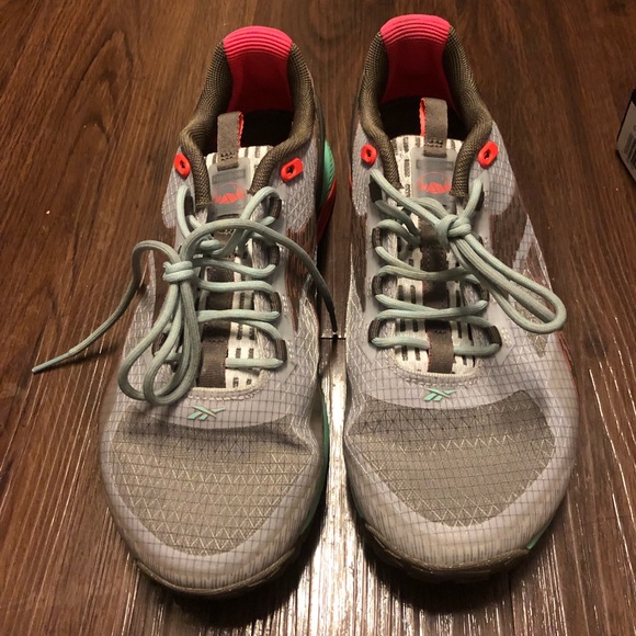 Women’s Reebok Nano X1 Adventures - Size 7.5 - Mint and Grey - Picture 4 of 4